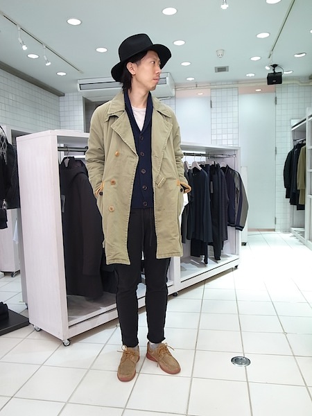 visvim / HENDEE TRENCH (HERRINGBONE) - BOOMERANG,Lola,Thingsly公式 visvim / HENDEE TRENCH (HERRINGBONE) - BOOMERANG,Lola,Thingsly公式