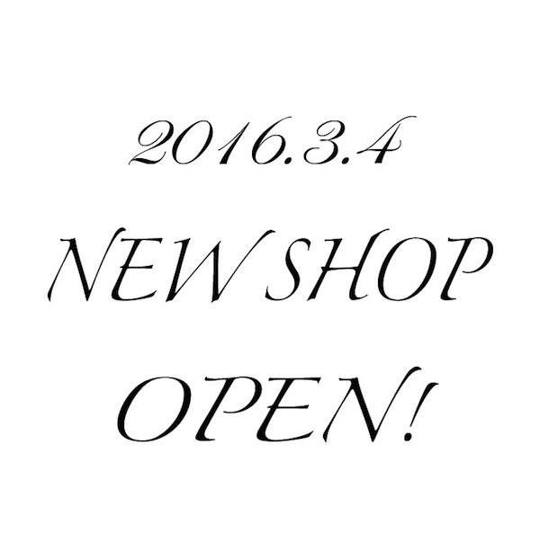 NEW SHOP OPEN