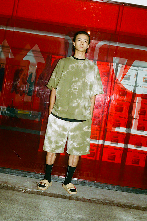 BlackEyePatch/TIE DYE SWEAT TEE&SHORTS - BOOMERANG,Lola,Thingsly 