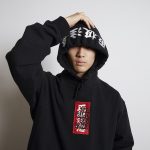 BLACK EYE PATCH HANDLE WITH CARE LABEL HOODIE 入荷 - BOOMERANG ...