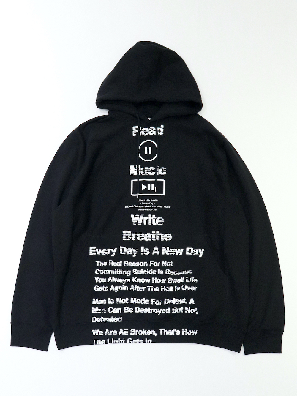 Soloist everyday people oversized hoodie