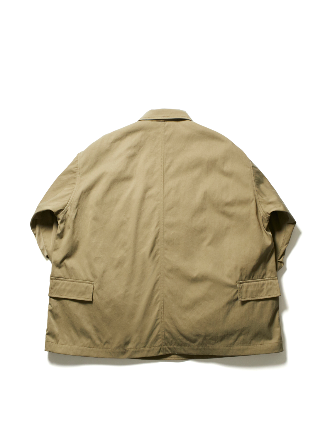 TECH DOUBLE-BREASTED JACKET TWILL