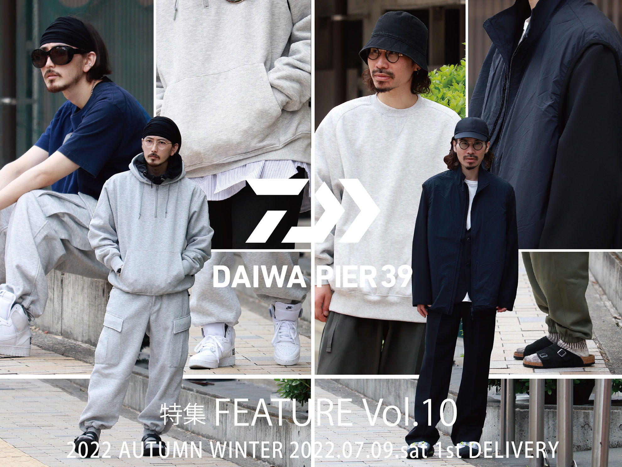 2022 DAIWA PIER39 Autumn Winter Collection 1st Delivery