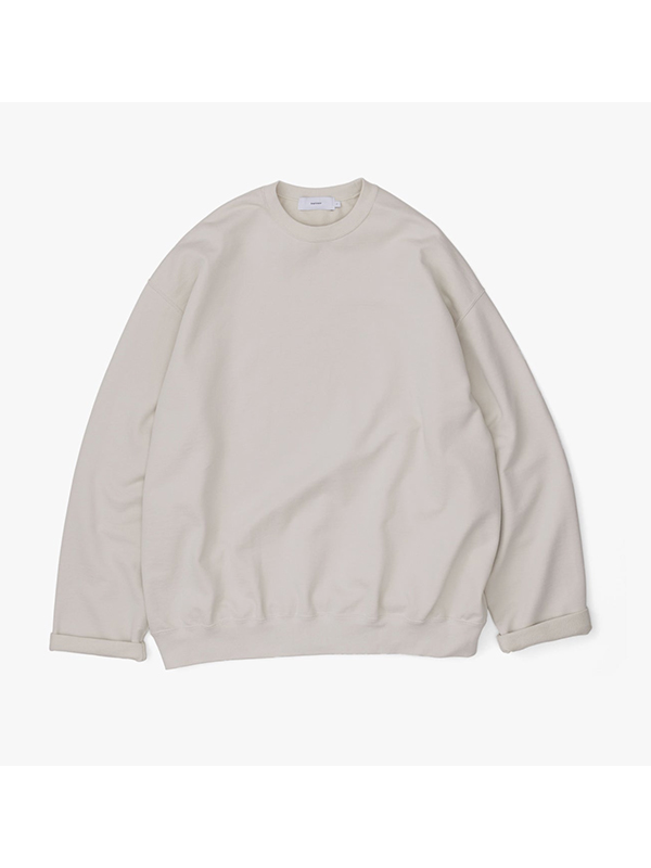 Graphpaper Compact Terry Roll Up Sleeve Crew Neck 入荷 