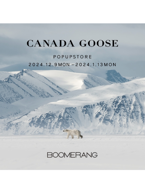 CANADA GOOSE POP UP STORE 12/9(Mon)-1/13(Mon)