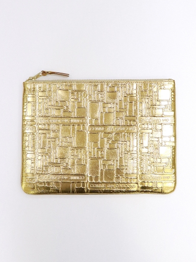COMME des GARCONS WalletiRfM\EHbgj SA5100EG Pouch EMBOSSED LOGOTYPE