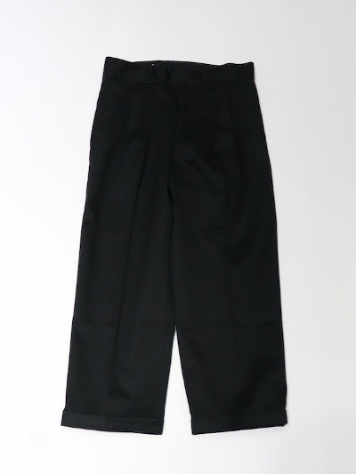 FARAHit@[[jFR0202-M4016  Three tuck Wide Tapered Pants[OUTLET]