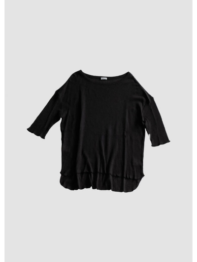 amiu.ciA~[V[) B03BGW-98 gauze waffle - crew neck H/S[MORE SALE]