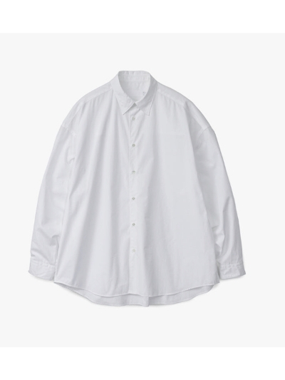 GraphpaperiOty[p[ jGL233-50006B Broad L/S Oversized Regular Collar Shirt