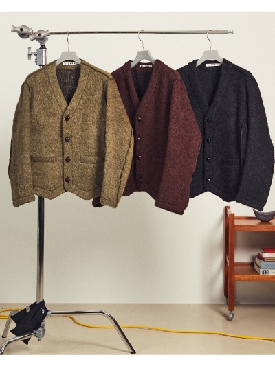 NVRFRGTilo[tH[QbgjWOOL MOHAIR  CARDIGAN