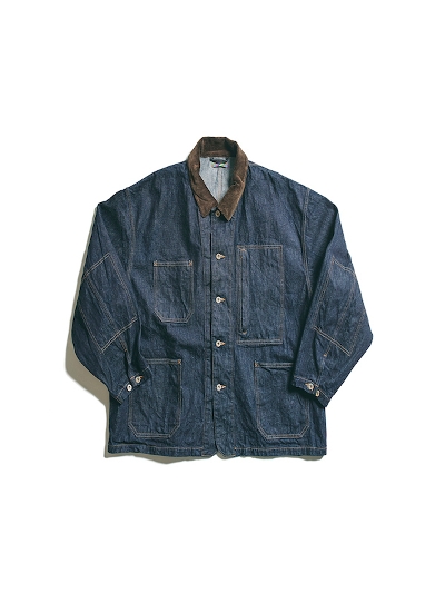 is-nessiCYlXj23AW121005AWJK08 13oz COVERALL DENIM JACKET