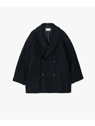 GraphpaperiOty[p[ jGL233-10299B  Light Melton Shawl Collar Coat