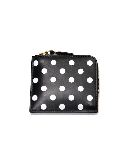 COMME des GARCONS WalletiRfM\EHbgj8Z-E031-051   DOTS PRINTED LEATHER LINE