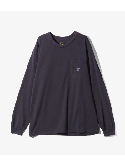 NEEDLESij[hYjOT261 L/S Crew Neck Tee - Poly Jersey