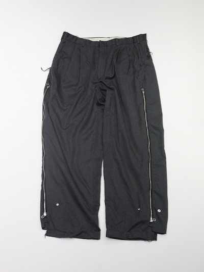 OLD PARKiI[h p[N) OP-469-1 ZIP BAGGY PANTS SLACKS