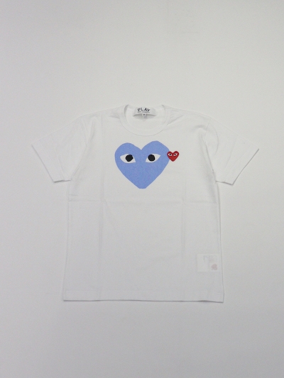 PLAY Comme des Gar&#231;onsivC RfM\jAX-T106-051 T-SHIRT RED EMBLEM