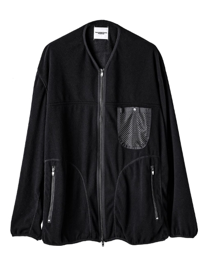 TAKAHIROMIYASHITATheSoloist.i^Jq  ~V^ U \CXgjsc0010SS24  back gusset sleeve full zip fleece jacket.(solid)