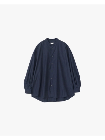 GraphpaperiOty[p[ jGL241-50007B Broad L/S Oversized Band Collar Shirt