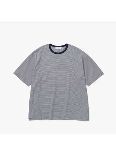 GraphpaperiOty[p[) GU241-70116B Narrow Border S/S Tee