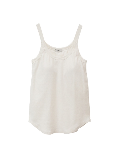 CLANE (Nl)  16105-1062 RIB CAMISOLE TANK TOPS