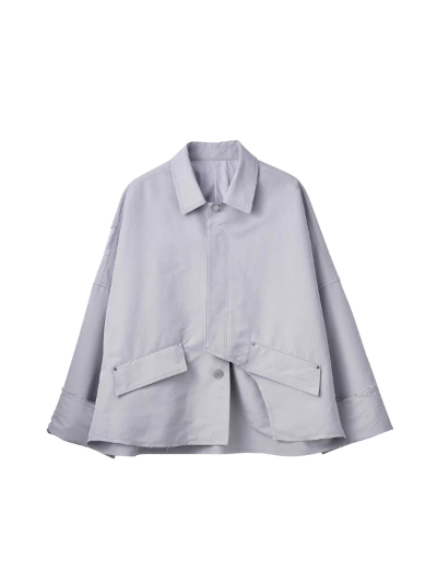 Knuth Marf (Nk[X}[t) KM24SG03 cutting edge shirt jacket(unisex)