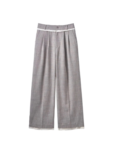 Knuth Marf (Nk[X}[t) KM24SA06 row edge pants(unisex)