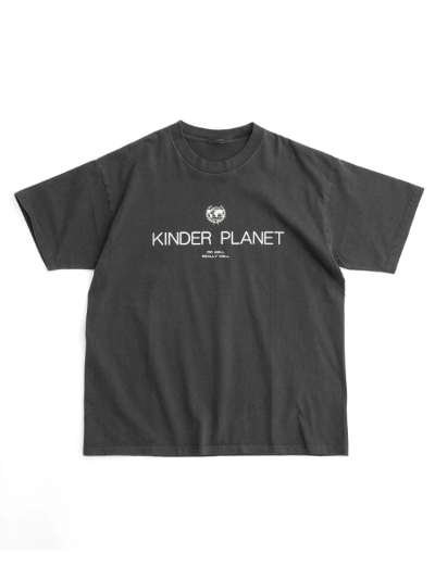 MAISON SPECIALi]XyV) 21241415325 KINDER PLANET Print T-shirt (WOMEN) 