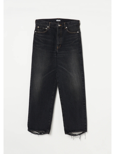 INSCRIRE (AXNA) ID-PT26 Denim Baggy Pants