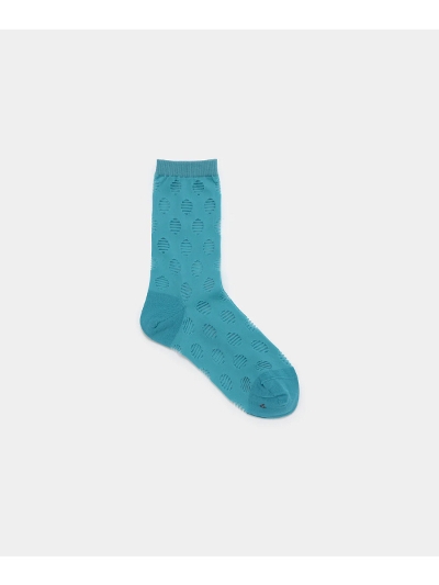 babacoiooR) BA02-BN52 Sheer Dot Socks