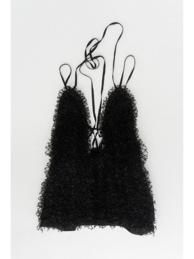 Knuth Marf (Nk[X}[t) KM24SUJ03 U neck tulle bustier
