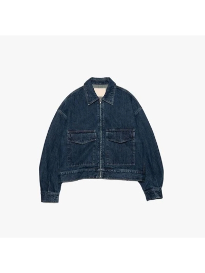 GraphpaperiOty[p[ jGL243-30191DB Selvage Denim Zip Jacket