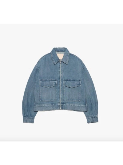GraphpaperiOty[p[ jGL243-30191LB Selvage Denim Zip Jacket