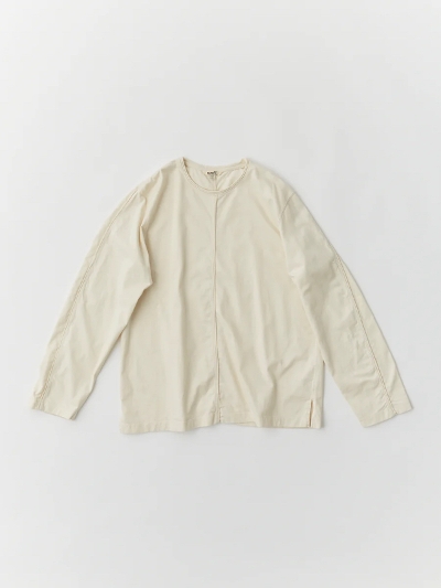 unfiliAtBjWFFL-UW116 vintage dyed cotton jersey crew-neck L/S Tee