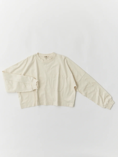 unfiliAtBjWFFL-UW115 vintage dyed cotton jersey wide-body L/S Tee
