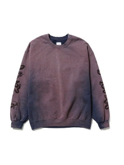 Sasquatchfabrix.iTXN@b`t@ubNXj24AW-CSS-005 gEASTEND DRAGON FONTh DESTROY SWEATSHIRT