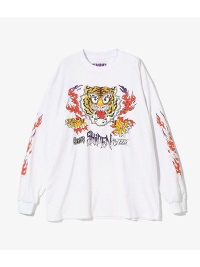 diVfj PU725 L/S Crew Neck Tee - Cotton Jersey, Tiger