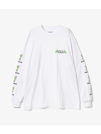 diVfj PU724 L/S Crew Neck Tee - Cotton Jersey, MABOROSHI[FINAL SALE]