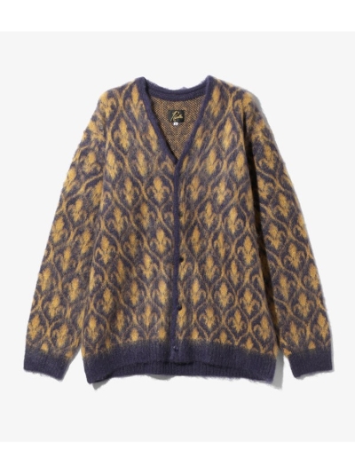 NEEDLESij[hYjPU311 MOHAIR CARDIGAN - ORNAMENT