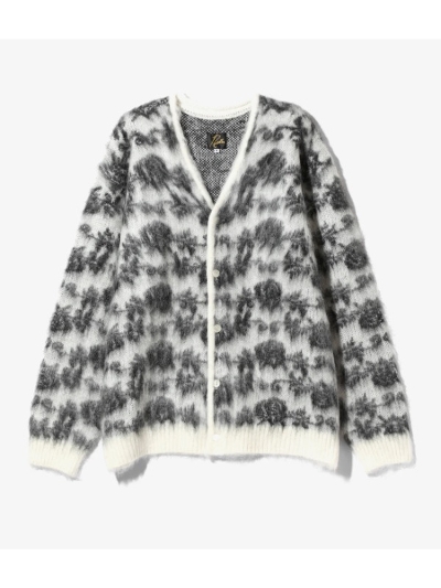 NEEDLESij[hYjPU312 MOHAIR CARDIGAN - ROSE