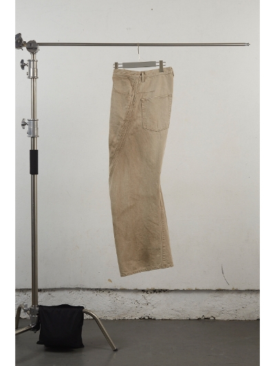 NVRFRGTilo[tH[QbgjNF242P04C 3D TWISTED WIDE LEG JEANS