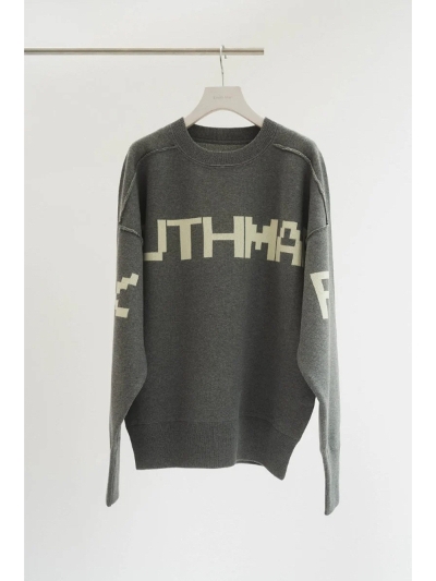 Knuth Marf (Nk[X}[t) KM24AJ02 Knuth Marf logo knit(unisex)/3color