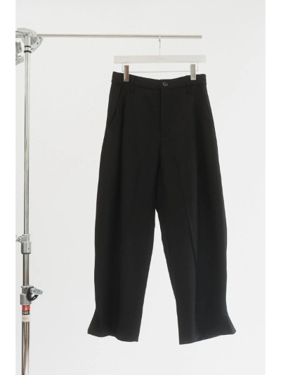 Knuth Marf (Nk[X}[t) KM24EAG07 front slit pants(unisex)