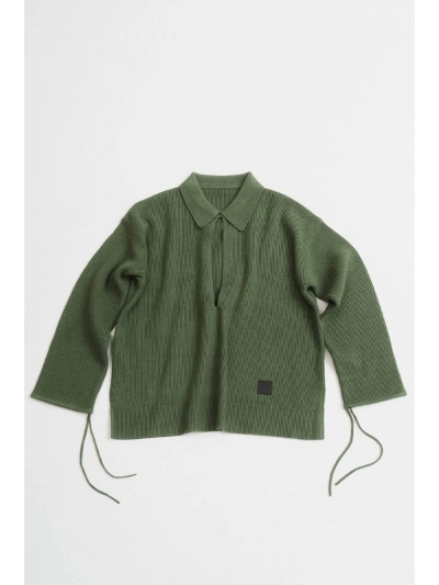 Knuth Marf (Nk[X}[t) KM24EAG02 slit neck loose knit (unisex)/3color