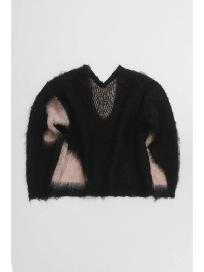 Knuth Marf (Nk[X}[t) KM24EAG01 Uneck knit pullover(unisex)/2color