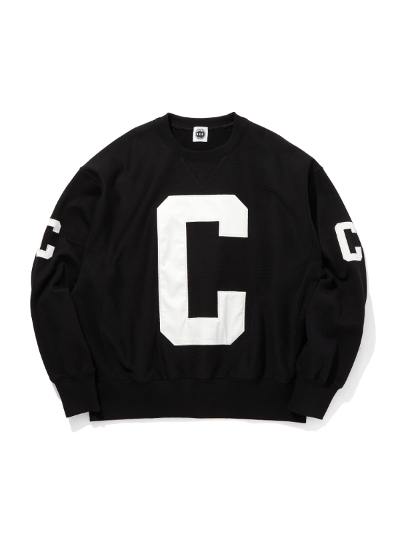 CITY COUNTRY CITYiVeB[Jg[VeB[j CCC-243C001 APPLIQUE COTTON SWEAT SHIRT CCC[FINAL SALE]