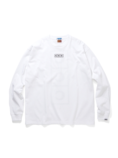 CITY COUNTRY CITYiVeB[Jg[VeB[j CCC-243T009 EMBROIDERED LOGO COTTON L/S T-SHIRT CCC[FINAL SALE]