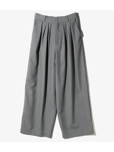 RHODOLIRIONihI) PS1023 TACK BALLOON PANTS - GABARDINE