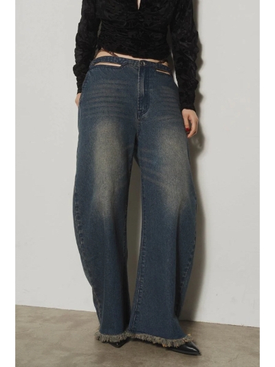 Knuth Marf (Nk[X}[t)KM24AG07    spaghetti denim pants