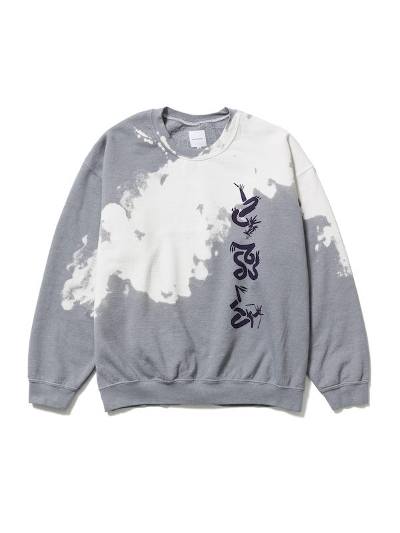 Sasquatchfabrix.iTXN@b`t@ubNXj24AW-CSS-006 gEASTEND DRAGON FONTh DESTROY BREACH SWEATSHIRT[FINAL SALE]