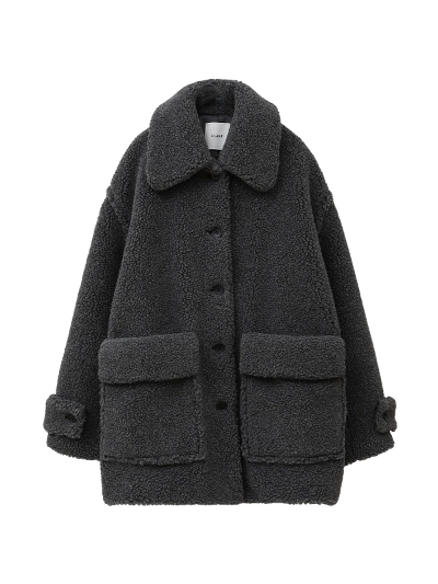 CLANE (Nl) 17104-0552 RIDGE POCKET BOA OVER COAT